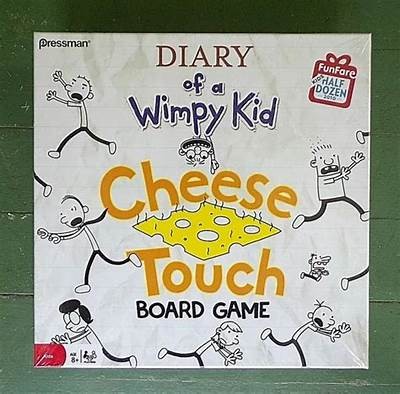 Printable Rules for the Diary of a Wimpy Kid Cheese Touch Board Game for Fun Family Game Nights