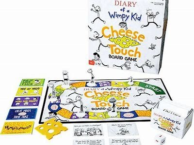 Printable Rules for the Diary of a Wimpy Kid Cheese Touch Board Game for Fun Family Game Nights