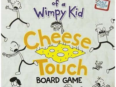 Printable Rules for the Diary of a Wimpy Kid Cheese Touch Board Game for Fun Family Game Nights